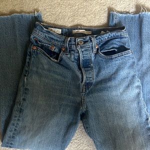 Levi’s Wedgie Straight Jean Size 24, 26” Inseam